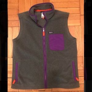 Men’s Patagonia Synchilla fleece vest, Large